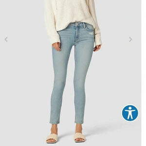 Hudson Collin High Rise Skinny Ankle Jeans Size 25 light wash NWT